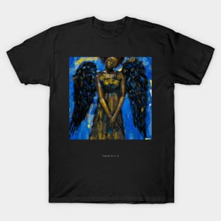 Black Female Angel T-Shirt